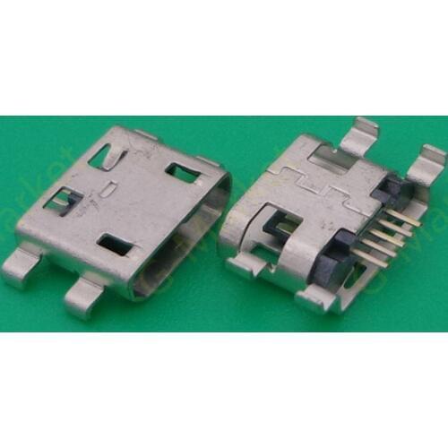 4DIP 5P Micro USB Connector V8 Port Charge Charging Socket Micro USB Jack for Tablet PC Mobile Phone Netbooks 50pcs/lot