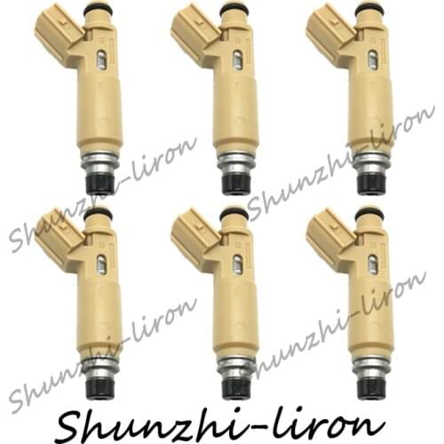 6pcs Fuel injector For Toyota COROLLA AVENSIS CELICA 1.8 LTR 1ZZ 1ZZFE 23209-22020 23250-22020