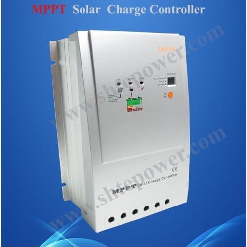 40A 12/24V auto work MPPT solar controller with dual timer,suitable for thin film