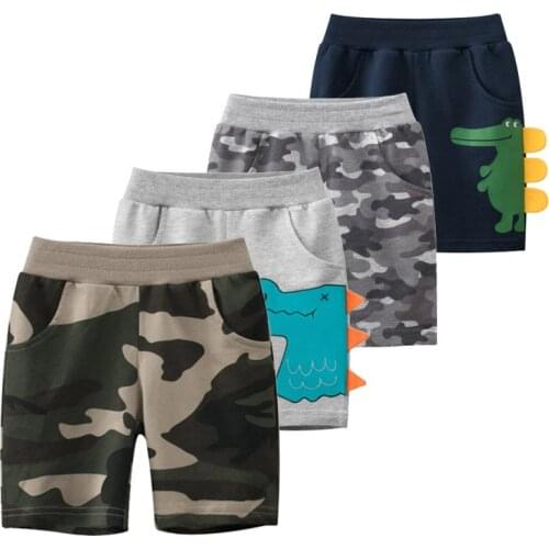 Children Boys Camouflage Shorts 2021 Summer Pocket Design Kids Casual Sport Shorts For Boys Girls 3 4 6 8 9 10 Years Clothing