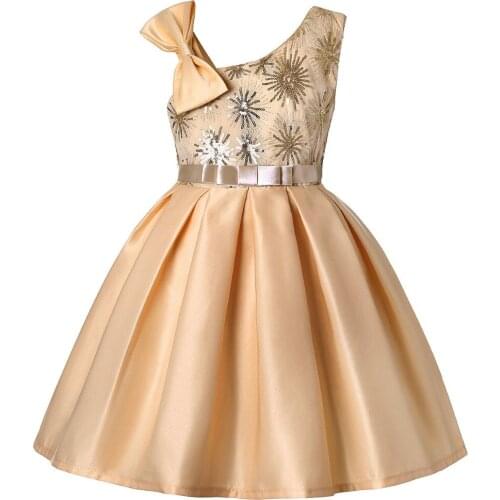 Kids Dresses For Baby Girls Princess Party Ball Gown Birthday Dresses Teens Girl Children Wedding Evening Dress Costume Clothing