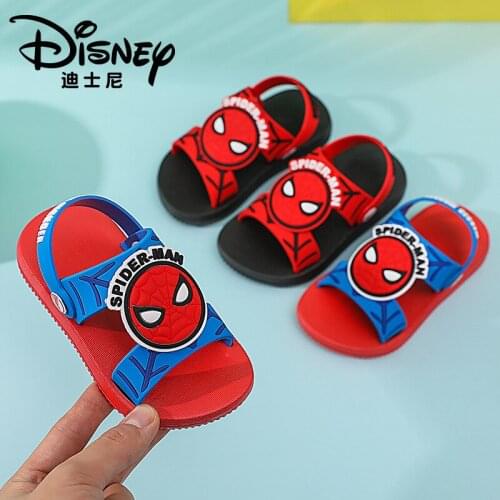 Disney summer new childrens sandals and slippers non-slip cartoon boys and children indoor household Mickey beach shoes