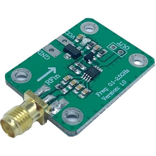 RF Logarithmic Detector RSSI Measurement Power Meter Module 0.1-2.5GHz -72 to -2dBm