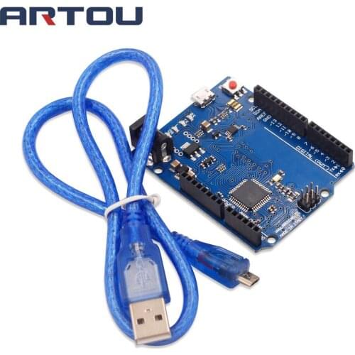 Leonardo R3 Microcontroller Atmega32u4 Development Board With USB Cable Compatible for arduino DIY Starter Kit