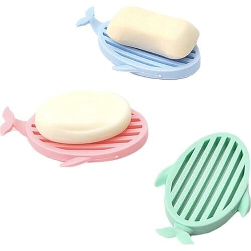 Bathroom Fixture Soap Boxes Whale Type Drain Soap Box Soap Dishes Bathroom Hardware Soap Holder