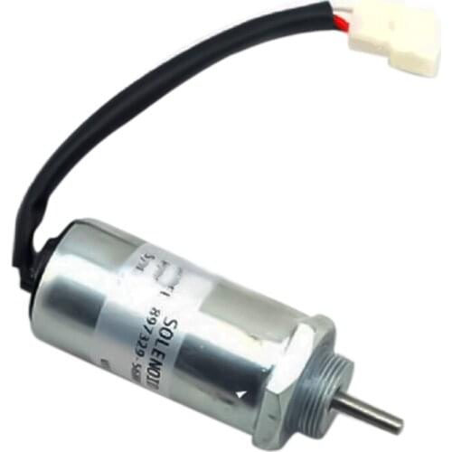 New Fuel Shutoff Solenoid 8973295680 For 3LD1 3LD2 4LE1 3LB1 4LB1 Engines