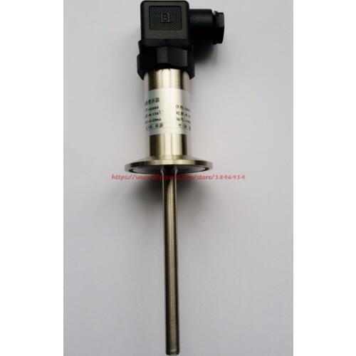 Clamp type temperature transmitter PT100 temperature sensor 1.5 inch 2 inch clamp outside diameter 50.5mm can be customized