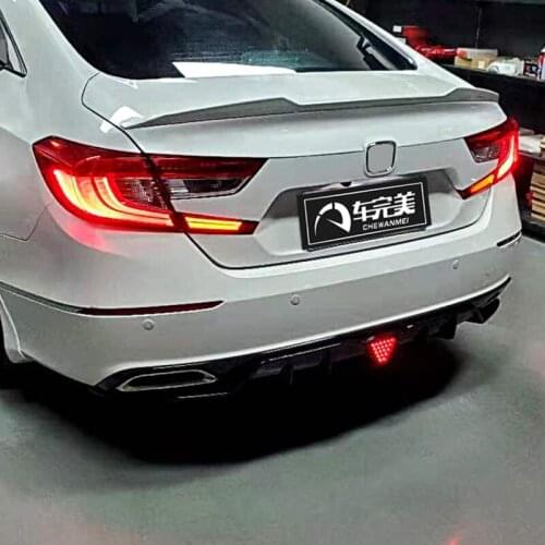 Suitable for Used Specially Appearance Decoration of Honda 10 Generation Accord Lip Acr Rear Spoiler Pilot Lamp