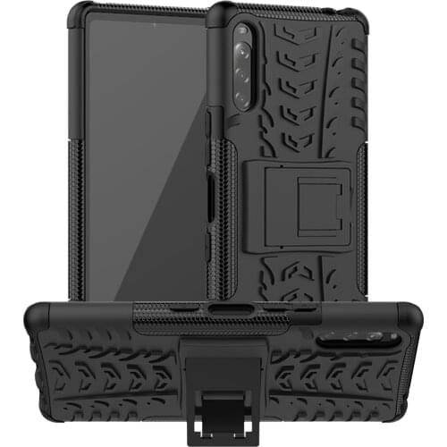 Heavy Duty Armor Shockproof Case For Sony Xperia L4 L3 L2 5 III 10 II XA2 XZ3 XZ4 Compact Soft TPU Silicone Hard PC Back Cover