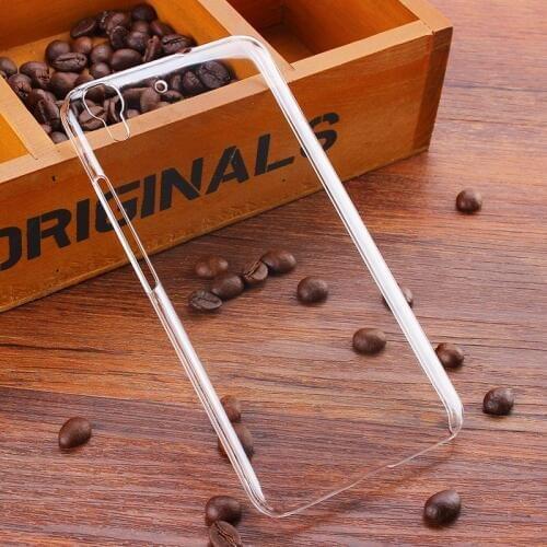 For Huawei Y6 honor 4A Ultra Thin Transparent Dirt-Resistant Plastic Crystal Clear Hard Back Cover Case for Huawei honor 4A