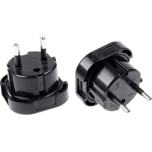2 PiN UK TO EU EUROPE EUROPEAN UNiVERSAL TRAVEL CHARGER ADAPTER PLUG CONVERTER Wall Plug Socket