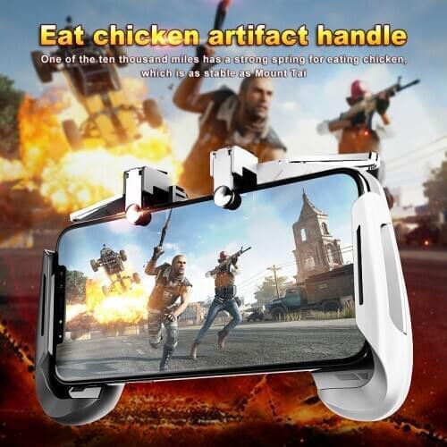 Universal AK16 Gaming Joystick Gamepad Trigger Fire Button L1R1 Shooter Stretchable PUBG Game Controller Support Smart Phones