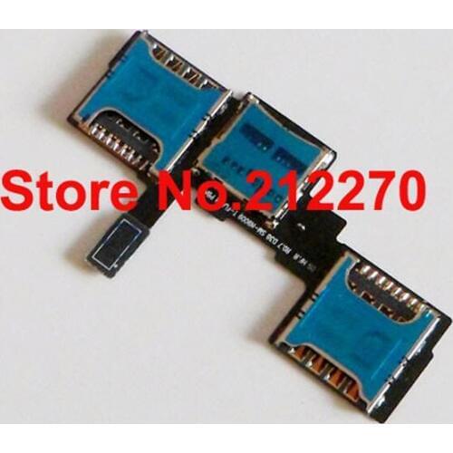 YUYOND 50pcs/lot New Sim Card Tray Holder Slot Flex Cable Ribbon For Samsung Galaxy Note 3 N9009 Replacement Parts Wholesale