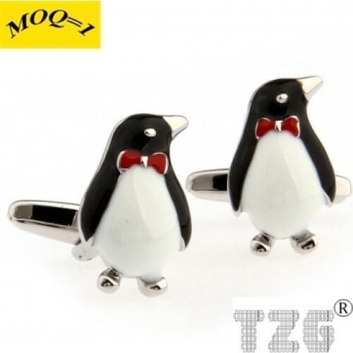 Penguin Cufflink Cuff Link 1 Pair Free Shipping Promotion