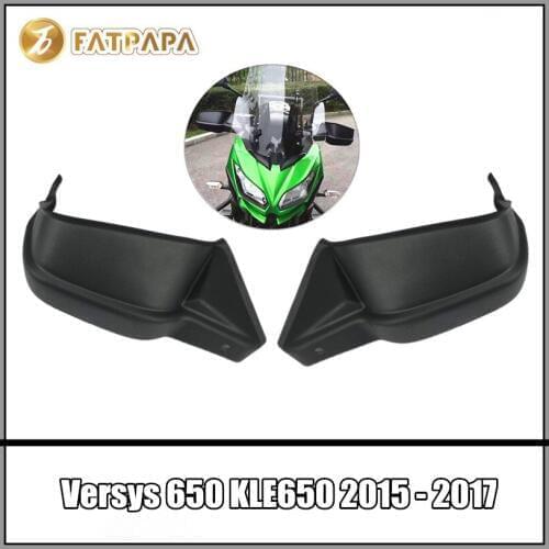 Motorcycle Windproof Windshield handlebar Gauntlets protection FOR VERSYS650 VERSYS 650 KLE650 2015 2016 2017