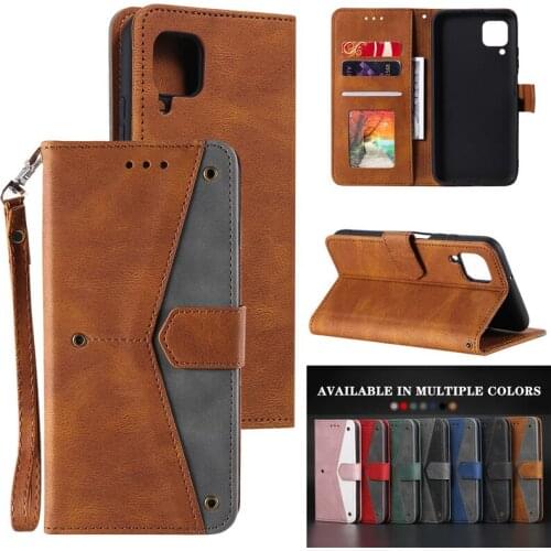 Flip Case For Samsung Galaxy A12 Coque Wallet Magnetic Luxury Leather Cover For Samsung A12 A 12 Phone Bags Cases Coque Funda