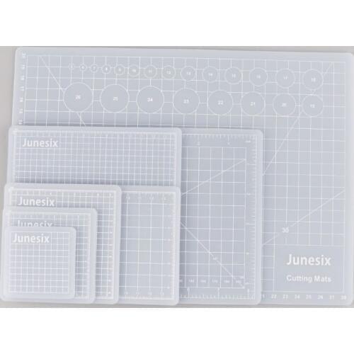 Translucent Cutting Pad Hand Account Sticker Scraping Compound PVC Multi-Purpose Cutting Pad Rubber Stamp Cutting Board