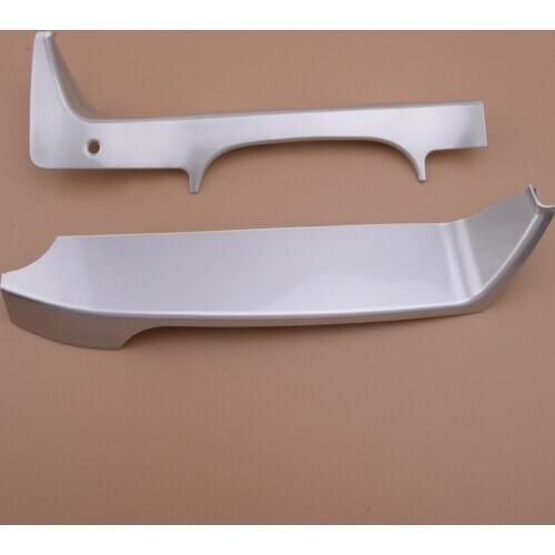 Silver Dashboard Display Frame Cover Bezel Decoration Trim Fit For Mercedes Benz C W204 2011 2012 2013