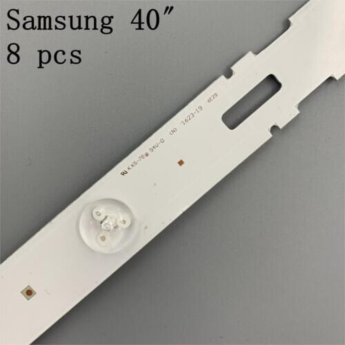 8pcs 428mm LED Backlight strip 5leds For Sam sung 40 inch TV 40-LB-M520 40VLE4421BF SAM SUNG_2013ARC40_3228N1 40VLE6520BL