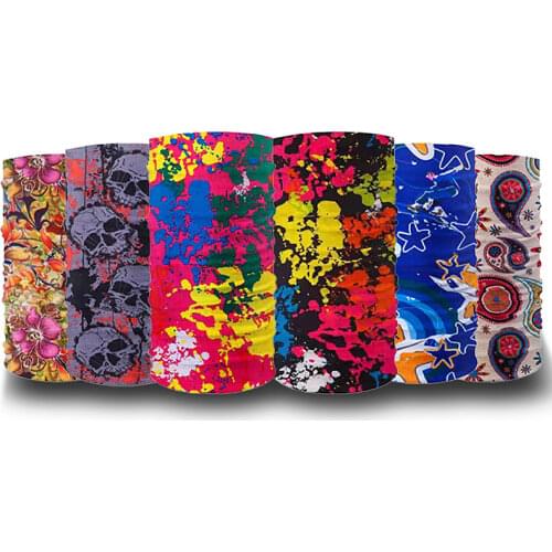 Fashion Cycling Scarf Men Women Head Face Neck Sunshade Collar Gaiter Tube Bandana Sports Headwear Dustproof Outdoor Fishing