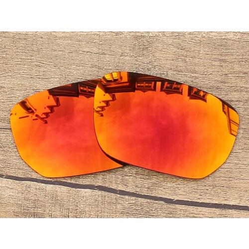 Vonxyz Ruby Mirror Polarized Replacement Lenses for-Oakley Style Switch Frame