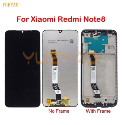 6.3'' LCD Display For Xiaomi Redmi Note 8 LCD Display Screen Digitizer Assembly Replacement LCD For Redmi Note 8 Screen