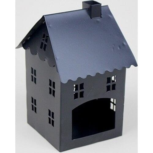 1PC Retro Pastoral Style Iron White Black Red House Romantic Lantern Tea Light Candle Holder Wedding Table House Decor MK026