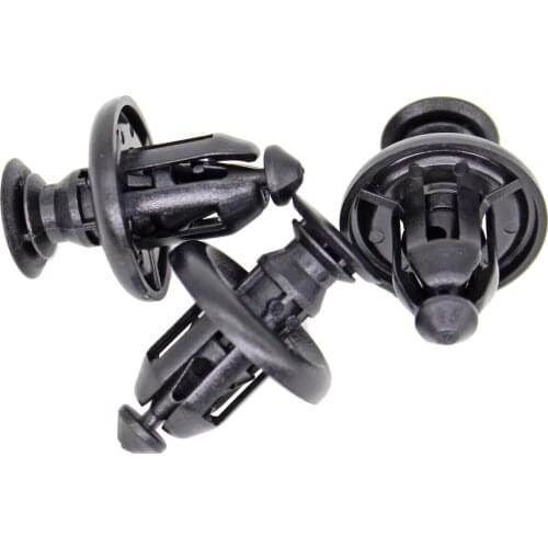 10pcs Nylon Door Pannel Clips Trim Mountings Screws Clamp for Toyota Highlander, Sienna & Venza Lexus IS, CV RX330 51454-48010