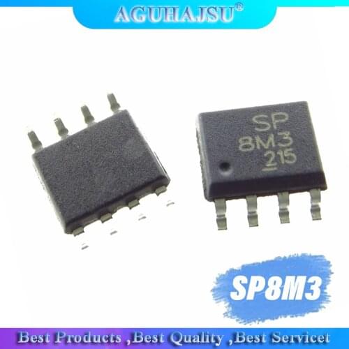 10Pcs SP8M3 SOP-8 High-voltage board MOS tube N+P channel patch high-voltage MOS tube High-voltage board maintenance common chip