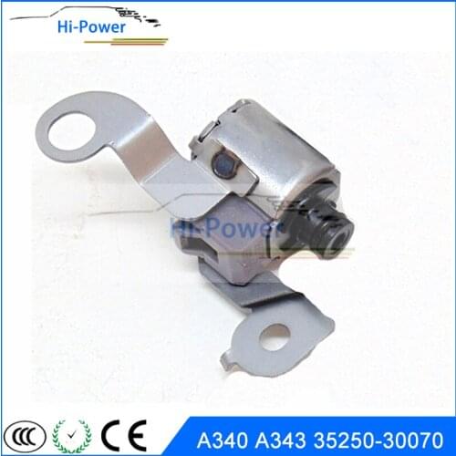 A340 A343 Transmission Solenoid For Lexus OEM 3525030050 for Toyota 4 Runner/Pick-up Truck 3-pc Set 2000-On (99195) 35250-30070