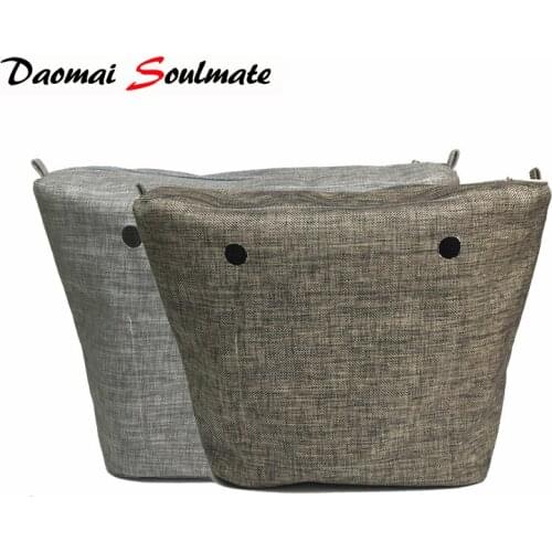 Accessories Mini Lining Zipper Pocket interior insert Inner suitable for obag o bag silicon bag women handbag