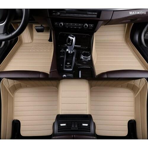 MATIKOHI Custom car floor mats for Audi A4 A5 A6 SQ5 RS4 RS6 RS7 RS5 A8 A7 Q3 Q5 Q7 S3 S5 S6 S7 S8 R8 TT A1 A3 car foot styling