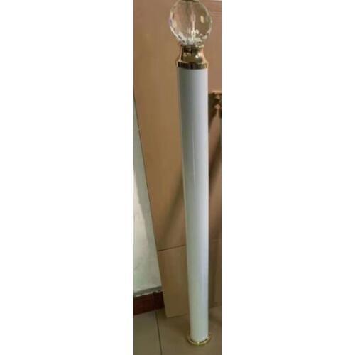 Freeshipping AL-MG Villa Staircase Parts Column Floor Mount Newel Post Handrail Pole