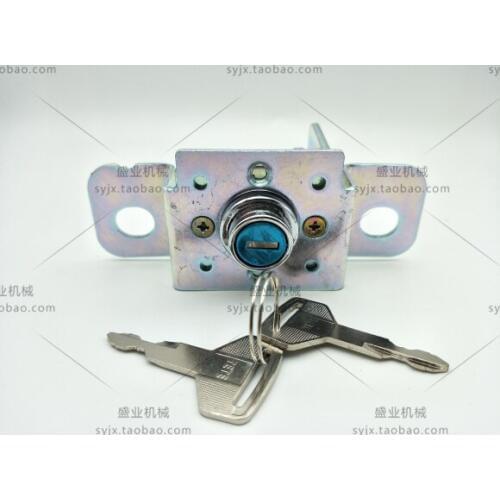 Free shipping for KOBELCO SK60C/55 rear cover lock Excavator accessories tool hood rear cover lock digger parts
