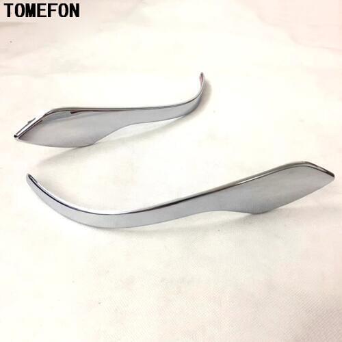 For Honda CRV CR-V 2017 2018 Car ABS Chrome Rear View Rearview Side Mirror Cover Stick Trim Frame Lamp 2pcs