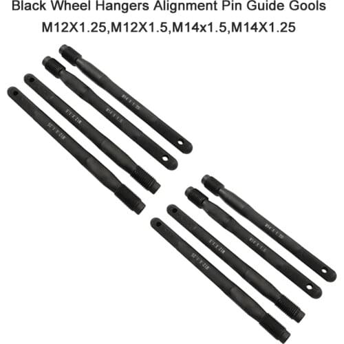 8Pcs Wheel Hanger Alignment Pin Guide Tool Wheel Lug Bolt Automotive Mechanic Tool Wheel Mounting Guide Bolt Car Accessories