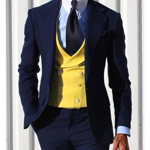 Mens Handsome Groom Vest Formal Grooms Wear Suit Vest Skinny Wedding Dress Waistcoat