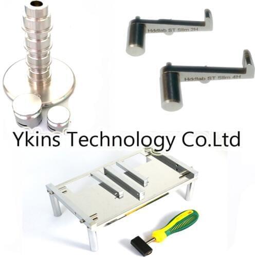 2.5/3.5" Hard Disk Repair Kit Platter Holder Save Data tool +Seagate LM Slim HDD Head Comb Suite.Standard tools+working table