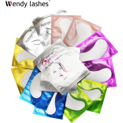 50/100 pieces Under Eyepads for Eyelash Extension Eyelash Under Eye Pads for Grafting Eyelash Patches Tools
