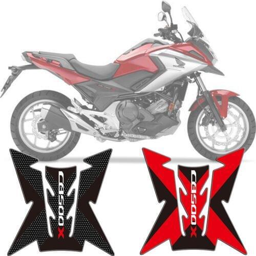 New Motorcycle Fishbone Protector Sticker 3D Rubber sticker Motorcycle Tank sticker For Honda CB500X
