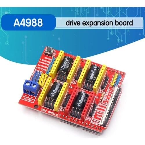 New cnc shield v3 engraving machine / 3D Printer / A4988 driver expansion board for Arduino