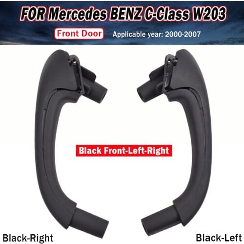 Front Left/Right Interior Door Handle Convenient Practical User-friendly Design Replacement for Mercedes Benz W203 2000-2007