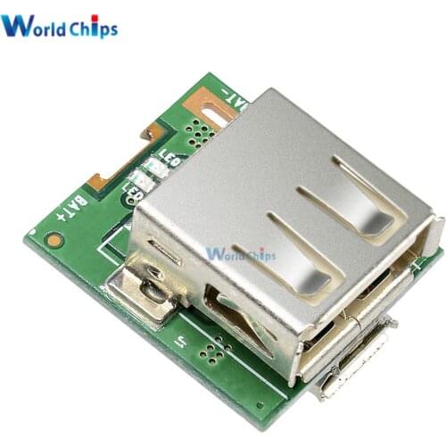 10pcs 5V Step-Up Power Module LED Display USB Lithium Battery Charging Protection Board Boost Converter For DIY Charger