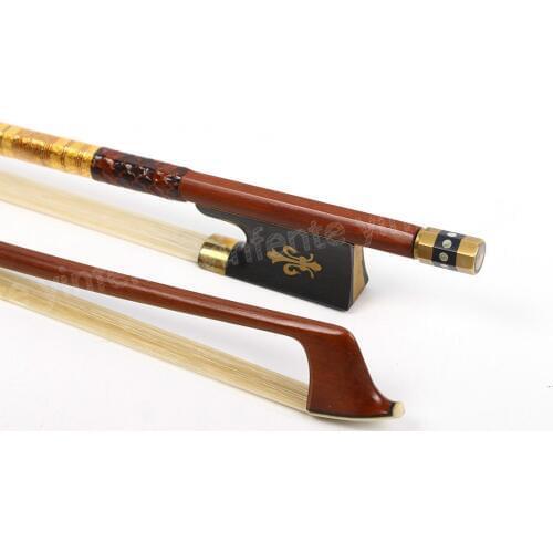 Violin Bow 4/4 Brazilwood Nice Ebony Frog Straight Balance Brand, Violin Accessory Parts