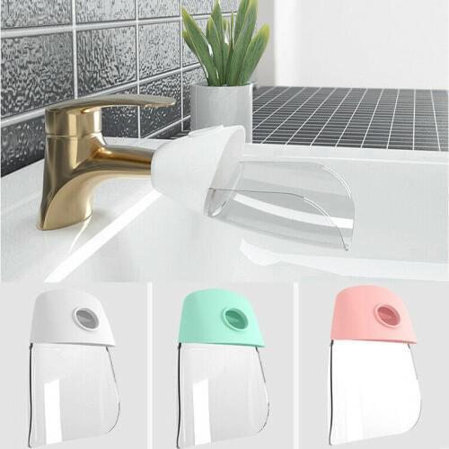3 Color Tap Extension Device Bath Water Faucet Extender Kid Cartoon Hand Washing Guider Childrens Faucet Splash-proof Extender