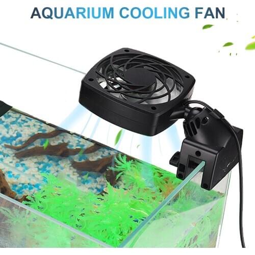 Aquarium Fan Aquarium Chillers Cooling Fan System for Salt Fresh-Water Aquarium Fish Tank Temperature Control Cooling
