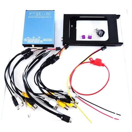 SDVR104 4 channel SD Card video recorder 4CH truck car Bus Vehicle Mobile DVR video surveillance support 1080P AHD Analog Camera