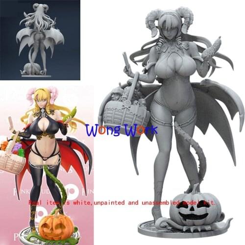 Wong Work Unpainted 20cmH 25cmH 3D Printing Unassembled Garage Kits GK Model Kit Hollow Figure Statue TZ-210618-35