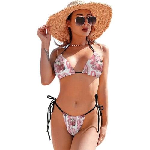 Darling In The Franxx Bikini Swimsuit Strap Trendy Swimwear Sport Big Chest Whole Sale Two Piece Bathing Suit