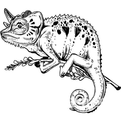 ZhuoAng Chameleon Clear Stamps For DIY Scrapbooking/Card Making/Album Decorative Silicon Stamp Crafts